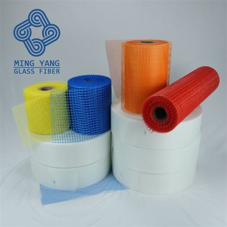 Waterproof Seam Fiberglass Fabric Fiber Drywall Mesh Joint Blue Tape